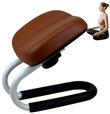 Meditationspall,Meditationspall Halkfri benärm Bänksits | Justerbar höjd Bärbar stol Meditationstillbehör Halkfri benärm Yogapall Bänksits Hemstudio för hemmayogastudiotillbehör