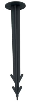 Kunststoffnägel mit Widerhaken | Rostfreie Befestigungsnägel für Dämmung, Trockenbau & Garten | Ideal als Dämmstoffdübel, Erdnägel, Folienhalter & Isolierdorn | Wetterf (150 mm / 500 Stück)