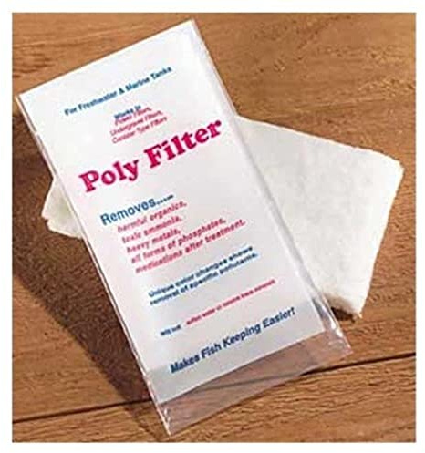 Poly Bio Marine Products APMPF 4 in. x 8 in. Poly Filter Pad