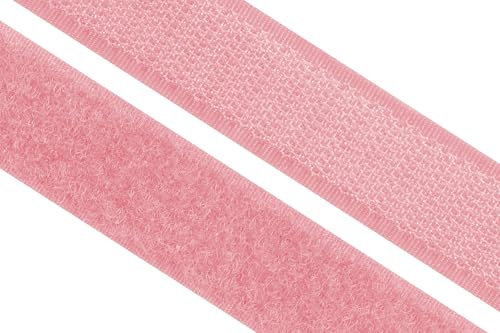 dalipo 17003 - Klettband zum annähen, 20mm, rosa