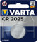 Varta CR2025 Lithium 3 V Non-Rechargeable Battery – Non-Rechargeable Batteries (Lithium, Button/Coin, 3 V, CR2025, Silver, 20 mm)