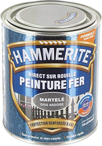 Hammerite fer martelé 0.75l noir 070710