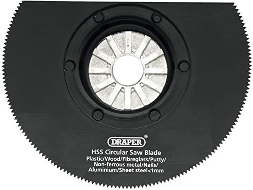 Draper HSS Circular Saw Blade, Blue, 88 mm Diameter x 18 TPI