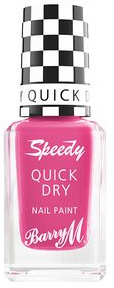 BARRY M SPEEDY QUICK DRY NAIL PAINT POLISH 10ml - 12 GET SET GO PINK