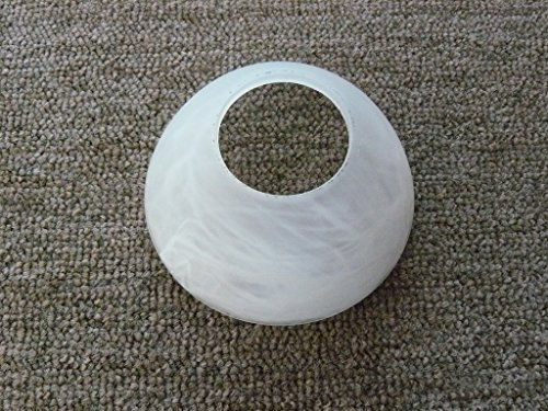 Ersatzglas, Lampenglas für große Fassung G9, Alabaster matt