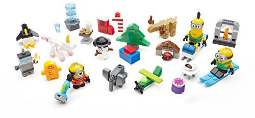 Mega Bloks CPC57 Junge/Mädchen Figur Spielzeug-Kit für Kinder – Spielzeug Figuren Kits für Kinder (5 Jahr (E), Kinder/Mädchen, bunt, Cartoon, Minions (Animated Film), 221 Stück (S))
