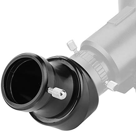 VBESTLIFE Astronomy Telescope Erect Diagonal Mirror Lens, 45º Super Wide Angle Optical Lens for 1.25Inch/31.7mm Telescope Eyepiece,Focuser with Refractor,Catadioptric Telescopes