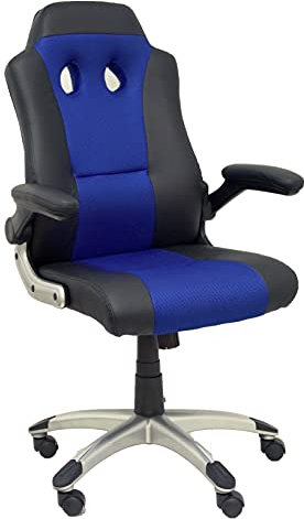 PYC Silla Gaming Talave similpiel Negro y Azul