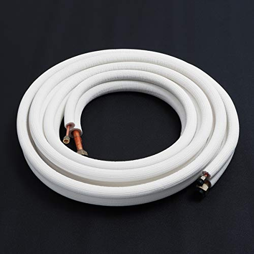 RanDal 1/2/3/4/7M Tubería De Cobre Aislado 1/4 ' ' 5/8 ' ' Aire Acondicionado Tubos Accesorios Par Bobina Tubo - 4M