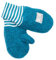 PICKAPOOH Baby und Kinder Bio-Fleecehandschuhe, Petrol, Gr. 4 (bis 6 Jahre)