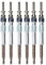 Glühkerzen, Metall-Diesel-Heizkerzen 12237786869 Ersatz für 3 5 6 7 Serie X3 X5 X6 (6 Stück)