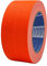 ACIT Nastro telato fluo, 50 mm x 25 m, nastro telato rinforzato, Duct Tape, Gaffer, Nastro Telato Americano fluorescente, Riparazioni, Fissaggio e Imballaggio ad alta tenuta (Arancio)