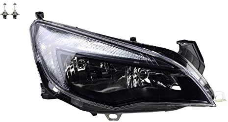 Johns, Scheinwerfer passend für Opel Astra J 09/12- rechts + Leuchtmittel