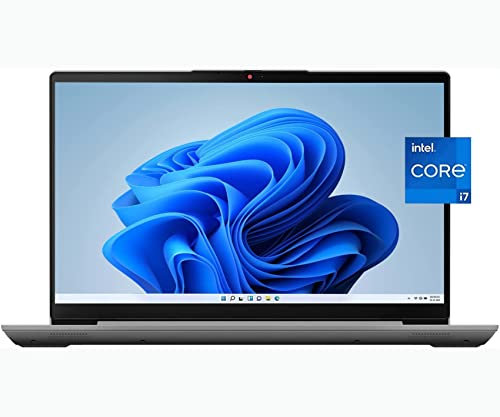 Lenovo 2022 est Ideapad 3 14 '' FHD Laptop, Intel Core i7-1165G7, 8GB RAM, SSD 512GB, Intel Iris Xe Graphics, sottile e leggero, Windows 11 Home, Wi-Fi 6, Bluetooth 5, accessorio Cefesfy, grigio
