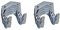 Primes DIY 10 Pack Tool Hanger Hooks Set, Wall Hooks for Garage Shed and Garden Tool Storage Organiser, Wall Mount Garage Hooks