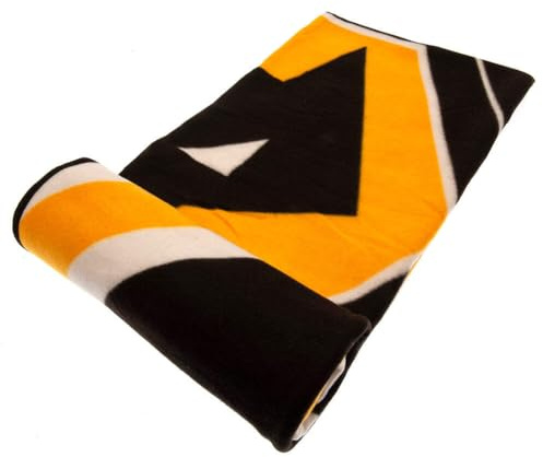 Wolves F.C Official Fleece Blanket,Multicoloured,150 x 125cm