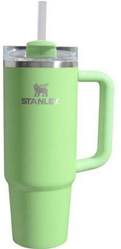 STANLEY Vaso de acero inoxidable H2.0 Flowstate Quencher de 30 onzas (verde pluma)