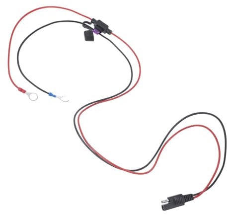 CHILDWEET Optimize Solar Power Beige Solar Panel Leads SAE Transfer Cord for Outdoor Extension Cable