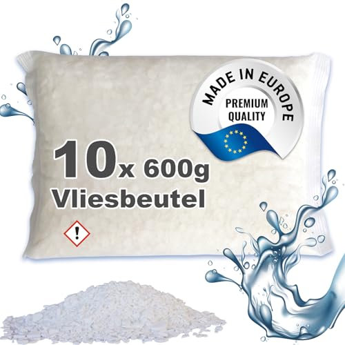 10x 600g Luft-Entfeuchter Granulat Nachfüllpack Feuchtigkeitskiller für Raumentfeuchter ab 680g | ohne Strom