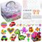 Yulado Cuentas Para Planchar, 11000Pcs 24 Colores 5 mm de Abalorios Cuentas, Plásticos Beads Kit Completo con Papel de Planchado, Plantilla DIY Manualidad para Fiesta ​Cumpleaños Niños