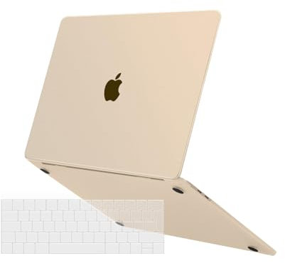 MOSISO Compatible with MacBook Pro 13 inch Case M2 2025 2024 2023-2016 A2338 M1 A2251 A2289 A2159 A1989 A1708 A1706, Ultra-Thin Natural Original Color Hard Shell Cover &Keyboard Cover,Starlight Clear