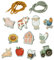 Little Dutch Little Farm 125612 - Juego de enhebrar de madera