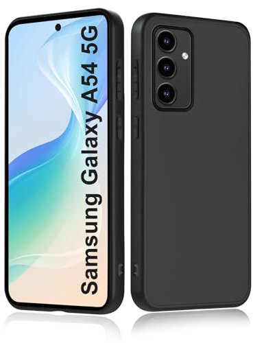 Simply Speakers Handyhülle für Samsung Galaxy a54 5g Hülle, Antikratzer, Anti-Schock, Anti-Rutsch Schutzhülle, Unterstützt kabelloses Laden,Anti-Fingerabdruck Fallschutz hülle für Samsung a54 5g