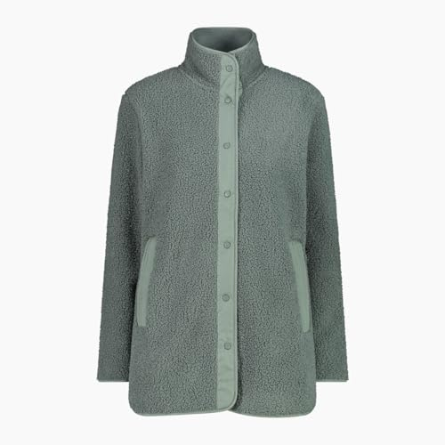 CMP - Damen Teddy Highloft Fleece Jacke, Mineral, 48