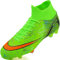 situkeke Scarpe da Calcio Uomo All'aperto High Top Scarpe da Calcetto Tacchetti Sportivo Professionali Competizioni Scarpe da Allenamento Verde 39 EU