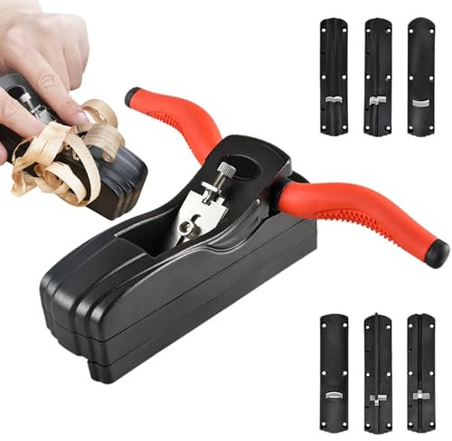 Outil manuel de raboteuse à bois, raboteuse à bois - Raboteuse manuelle d'établi avec profondeur réglable | Fournitures de travail du bois, appareils de chanfrein