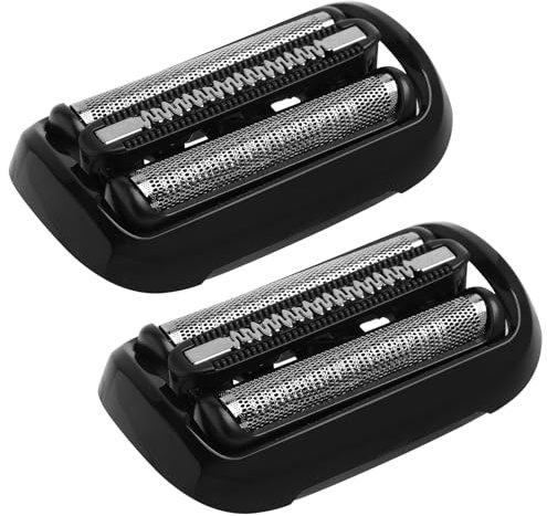 Ersatz-Scherkopf Kompatibel mit Series 5/6, 53B Rasierköpfe Ersatzklingen Klingen Rasierkopf für Series 5 5020cs 5035s 5049cs 6020s 6040cs ((53B, Schwarz)