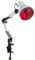 Infrarotlampe, 150W Rotlichtlampe Infrarotlicht mit 360° Einstellbarem Halter, Infrarotleuchte Wärmestrahler für Therapielampe gegen Gelenkschmerzen, Muskelentspannung & Hautpflege