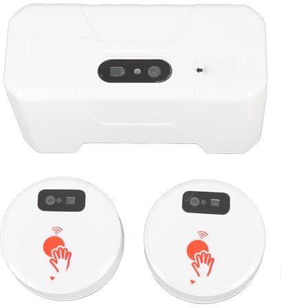 Kit de Descarga Automática de Inodoro con Mecanismo Eléctrico, Instalación Conveniente e Intercambio con 2 Sensores, Descarga Automática a Prueba de Agua para Inodoros y