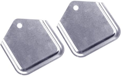 CCQDGMD 2 Stück Vintage-Stil-Nummernschildrahmen, Jahres- und Monats-Tag-Halter, passend für California YOM, Silber