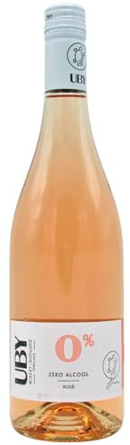 Zéro Alcool - Rosé - Domaine d'Uby - Vin de France - Vin Rosé (75cl) BIO Sans Alcool