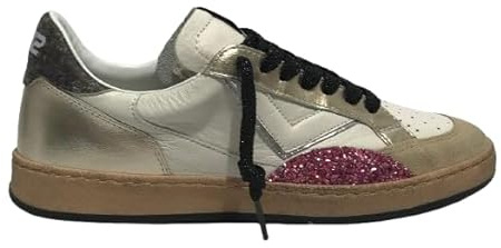 4B12 Damen-Sneaker Weiß/Anthrazit D26QB01 PLAYNEW-D227