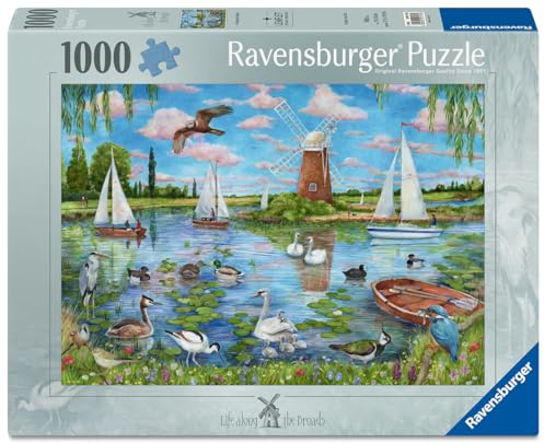 Ravensburger Puzzle 12001716 - Küstenlandschaft - illustriertes Landschafts-Puzzle mit 1000 Teilen, für Erwachsene und Kinder ab 14 Jahren