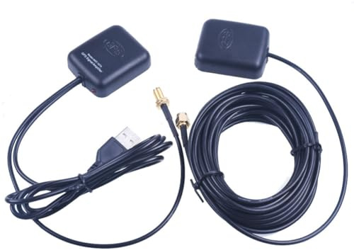 Onchdbfhuu GPS-Antennen-Navigationsverstärker 5 M/16 Fuß Auto-Signalverstärker GPS-Empfang und -Sendefunktion