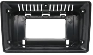 Marco Panel Radio Coche Marco De Coche 9 Pulgadas para Opel para Vectra 3 C 2002-2009, Adaptador Fascia, Decodificador Caja Canbus, Kit Panel Ajuste Radio Android