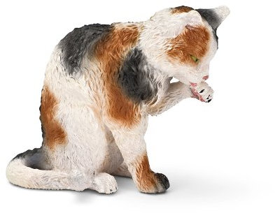 Schleich 13675 - Katze, putzend