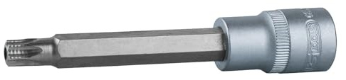 KS Tools 917.1295 1/2 Bit-Stecknuss TX mit Stirnlochbohrung, lang, TB27
