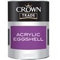 Crown Trade 2.5 Litre Acrylic Quick Drying Eggshell White