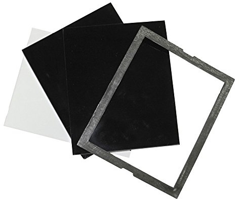 Schutzglasset 110x90 mm 4-tlg.