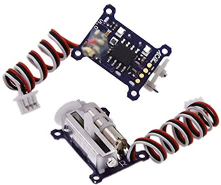 Hobbypower 1 paire de servo numérique ultra micro linéaire avec fonction V-Tail GS-1502 1,5 g