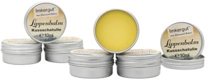 Bienenwachs Lippenpflege, Lippenbalm pflegt und schützt Lippen, 10ml Dose, Imkergut