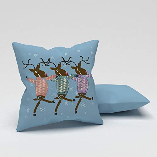 Eren Home Kissen, Mehrfarbig, 43x43cm