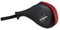Ju-Sports Schlagpolster Kampfsport Power Muay Thai 1 STK I Große Pratze aus Kunstleder ideal zum Trainieren von Kicks I 2 Klettschlaufen I 41x20x11cm