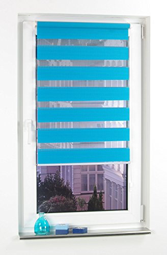 Doppelrollo, Liedeco, »Klemmfix DUO-Rollo YOUNG COLOURS«, Lichtschutz, Fixmaß, ohne Bohren