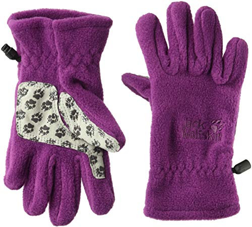 Jack Wolfskin Boys Warm Suede Reinforced Fleece Winter Gloves