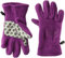 Jack Wolfskin Boys Warm Suede Reinforced Fleece Winter Gloves